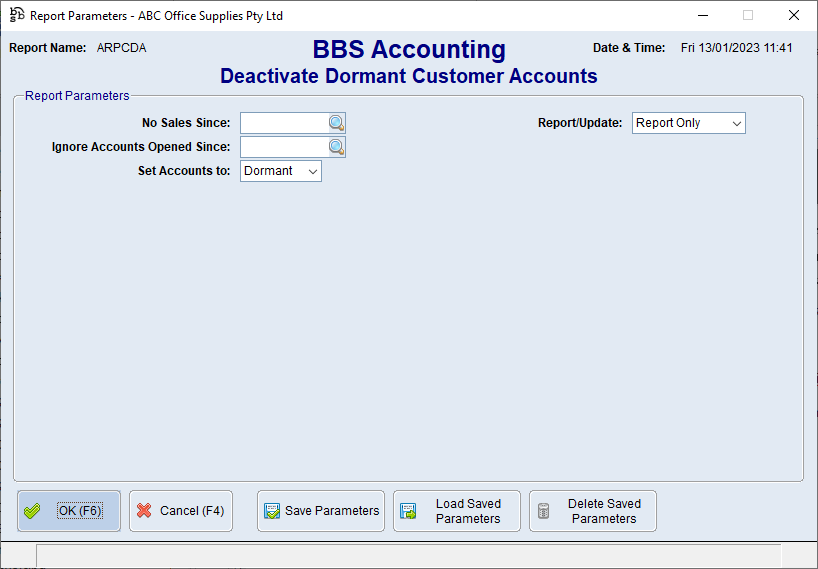 Deactivate Dormant Customer Accounts Deactivate Dormant Customer Accounts